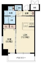 ラクラス本町東の物件間取画像